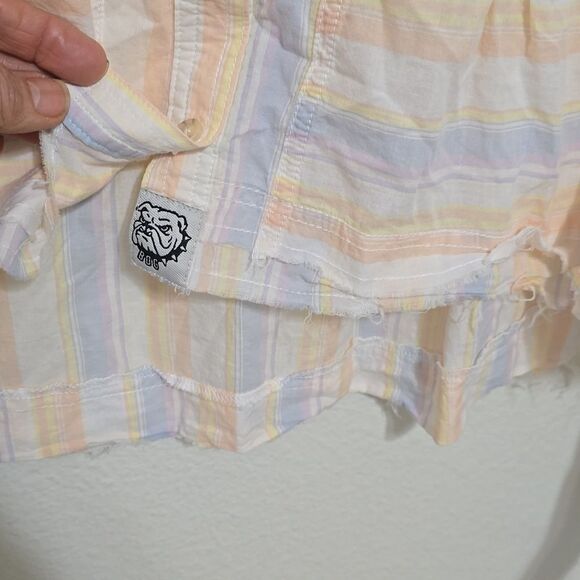 BDG Urban Outfitters Cropped Longsleeve Button up shirt M - Picture 4 of 9